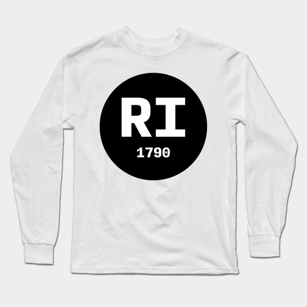 Rhode Island | RI 1790 Long Sleeve T-Shirt by KodeLiMe
